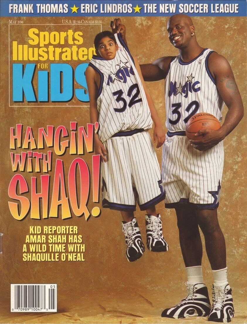 SI for Kids cover, May 1996, Hangin' with Shaq.