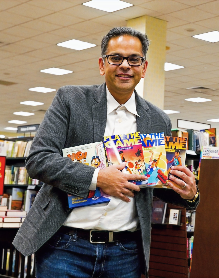Amar Shah - Emmy-winning sports author